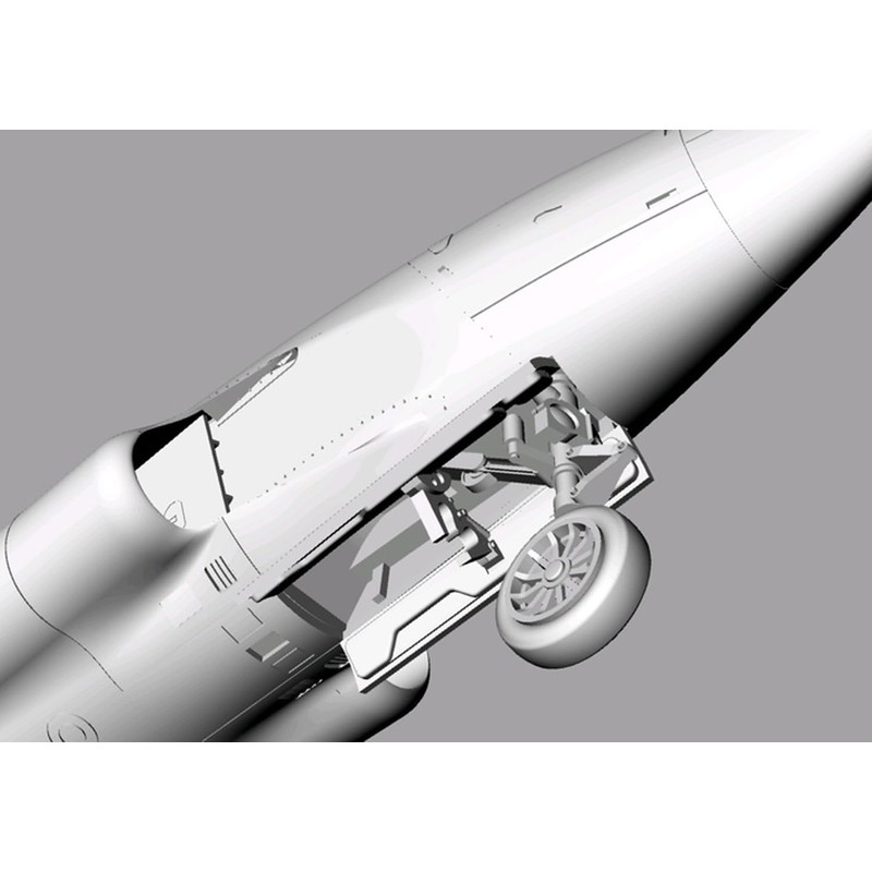 PLATZ 1/72 T-33 Shooting Star Air Self-Defense Force Plastic Model