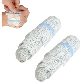 Tattoo Folie 15 cm x 2 m - Wasserdichtes Duschpflaster für die Tattoo-Heilung - Transparente Bandage aus PET und PU-Folie - Atmungsaktiv und Hautfreundlich - Schutz vor Wasser, Schmutz und Infektionen