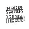 COHEALI 6pcs Clock Making Parts DIY Arabic Roman Numerals for
