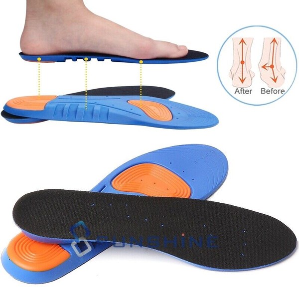 Unbranded Insoles For Men Work Boot,Shoe Inserts,Athlet