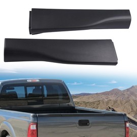 G-PLUS Tailgate Molding Trim Cap w/Flex Step Only Compatible with Ford F250 F350 F450 Super Duty 2008-2016 Right & Left Side FO1904118, FO1904119(Fits Vehicles with a 6 3/4" Box Only)