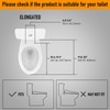iliD Heated Toilet Seat, Elongated Seat, Three Levels of 90°F,
