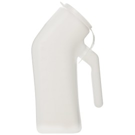 Grafco Male Urinal with Lid, 32 Oz/1000 ml Capacity, Medical Urine Bottle for Men, 3201