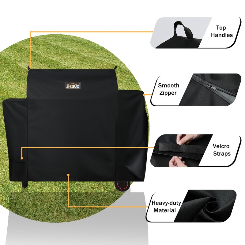 Jiesuo Grill Cover for Traeger Timberline 1300 Grills, Heavy Duty