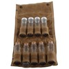 Leapiture Portable Spice Bag Canvas Travel Spice Kit Camping Spice
