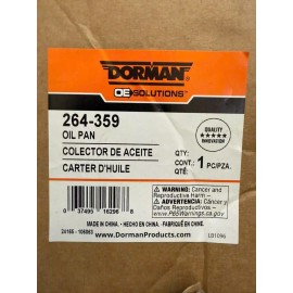 Dorman 264-359 Engine Oil Pan for Hyundai/Kia Models
