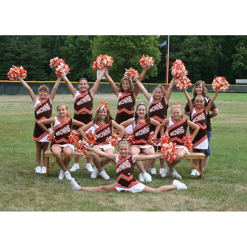 13'' Cheering Squad Spirited Fun Cheerleading Kit Cheer Poms Pack