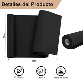 Rollo Papel Kraft para Envolver Regalo 50cm x 50m,Multiuso para Manualidade | Ideal para envolver obsequios, arreglos florales, manualidades y pintura