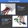 HuuppHip E-Bike Controller with Rainproof LCD Display,24V/36V 350W Brushless Motor