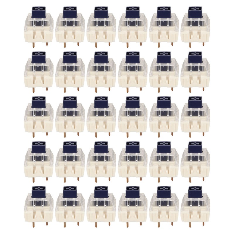 30pcs Mechanical Keyboard Switches Waterproof Backlight DIY Keyboard Switch for