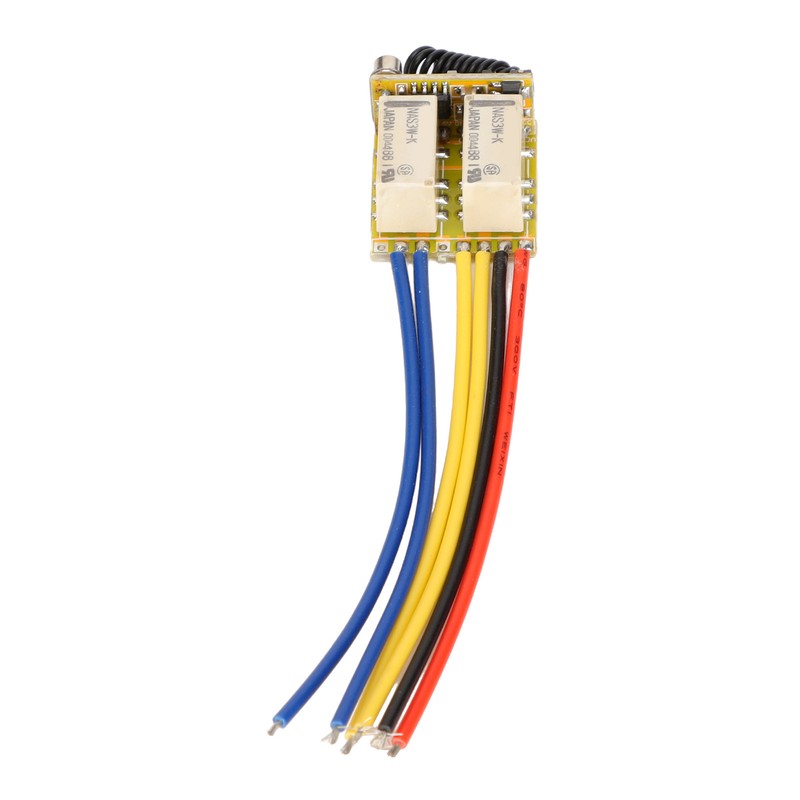 Mini RF 2CH Relay Switch 433MHz DC3.7‑12V Wireless Relay Transmitter