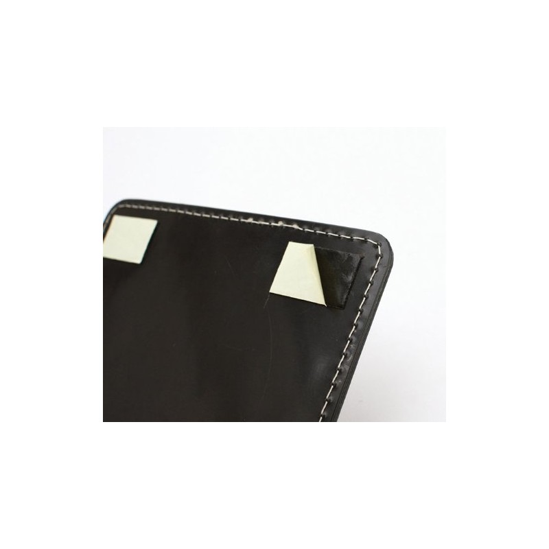 DEGNER(デグナー) バッグガード cow(レザー)・PEボード XSサイズ 15x15cm ブラック BG-3