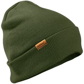 Hat for Men, Women, Winter Thermal Hats, Knitted Hat with Cuffs, Warm Women’s, Men’s Gifts, olive green