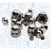 M6 Dome Nuts Marine Grade Acorn Style in A4 Stainless