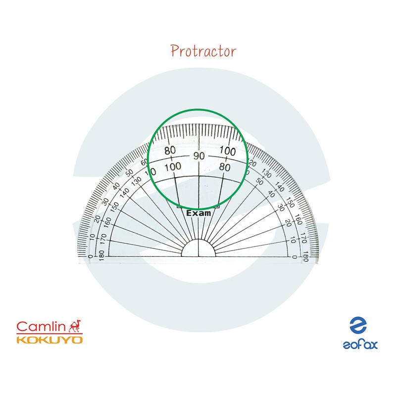 10pcs Geometry Set Mathematical Drawing Geometry Instruments Camlin