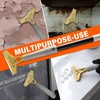 Gomake 4" Wide Razor Blade Scraper Tool with Adjustable 16''-58"(1.3ft