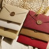 NOELAMOUR Western 2 Envelopes, Stylish 50 Sheets with Sealing Seal,