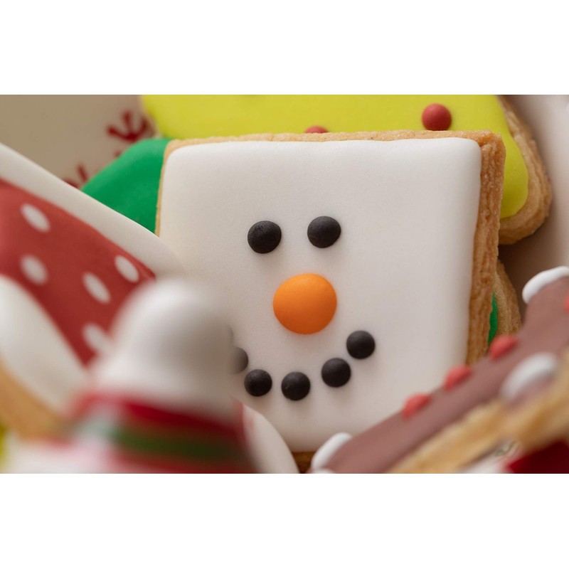 Fox Run 3609 Square Cookie Cutter Set, Stainless Steel, 6-Piece