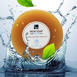 Geniecare Genicare Reem MSM Cosmetics Premium Soap 100g / Dietary Sulfur / 지니케어 리엠 MSM화장품 고급 비누 100g/식이유황
