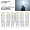 6pcs G9 LED Bulbs 7W Dimmable 360° Illumination Replacement Light