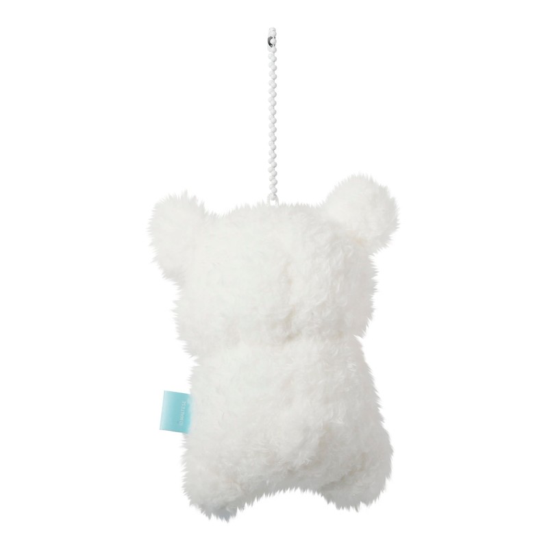 [Maltese] Maltese Stuffed Animal Mascot Ball Chain/Keychain Korean Puppy, white,