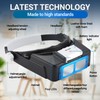 YOCTOSUN Magnifying Glasses with Light for Close Work, Rechargeable Headband