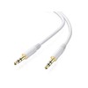 adaptare 10024 Audiokabel 3,5mm Klinkenstecker auf 3,5mm Klinkenstecker, vergoldete Kontakte,