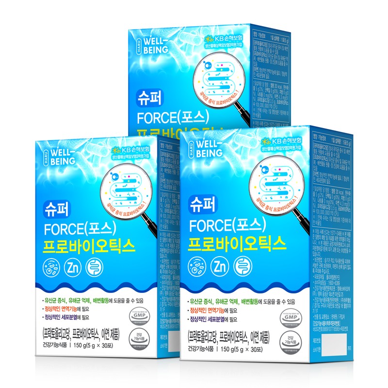 One day well-being Super Force Probiotics 1 month supply, 3