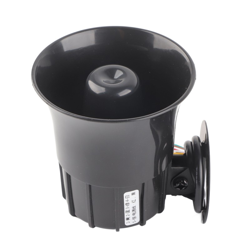 Electric Sound Horn Loud Speaker Truck Warehouse Alarm Siren Support