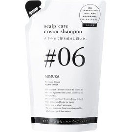 MIMURA Six Magic Cream 17.6 oz (500 g) Refill, Cream Shampoo, No Foaming Shampoo, Scalp, Scalp, Care, Treatment, Made in Japan