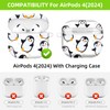 Case Compatible with AirPod 4 2024, Soft Full Protective Cover