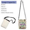 FEELMEM Mardi Gras Crossbody Bag Mardi Gras Carnival Merchandise Mardi