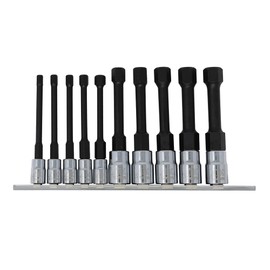 CTA Tools 2244 Metric Hex Bit Socket Set, 10pc – Reduced Shank Design for Tight Access | Chrome Vanadium + S2 Steel