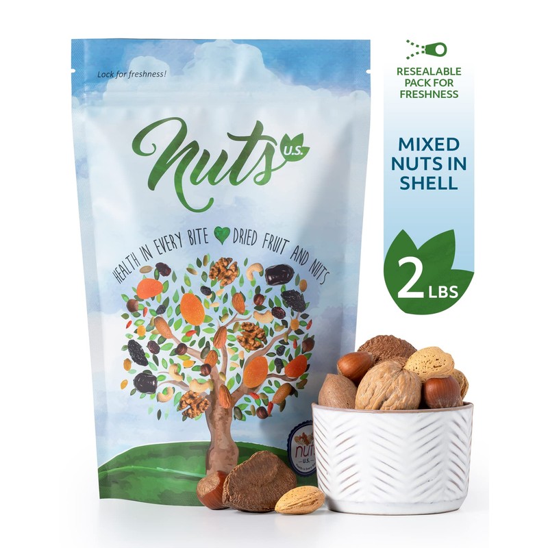 NUTS U.S. – Mixed Nuts In Shell (Almonds, Walnuts, Hazelnuts,