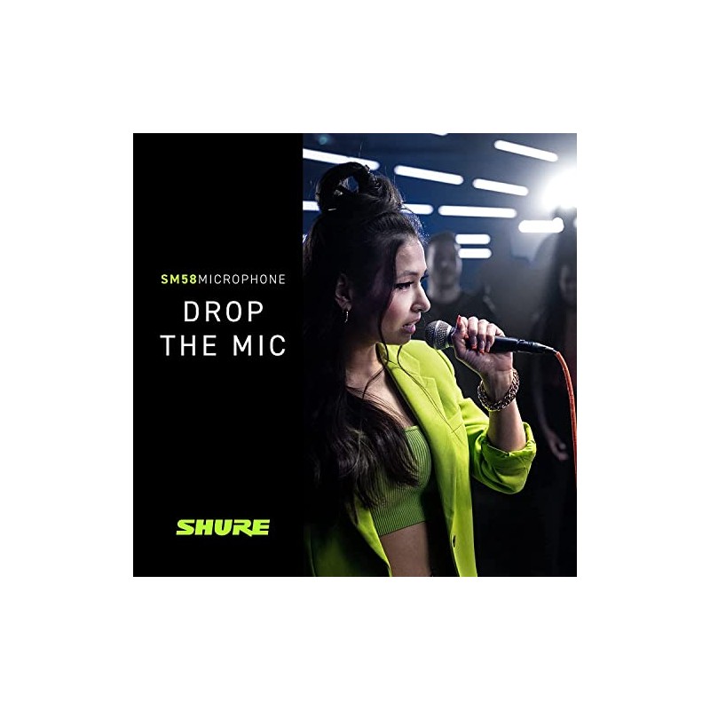 Shure SM58-LC Cardioid Micrófono Vocal