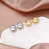 Women's Hoop Earrings, Popular, Small, Non-Hole Earrings, Adult, Elegant, 18k