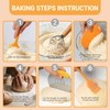 Acessorz Sourdough Bread Baking Supplies,Sourdough Starter Kit,2 Cotton Rope Banneton