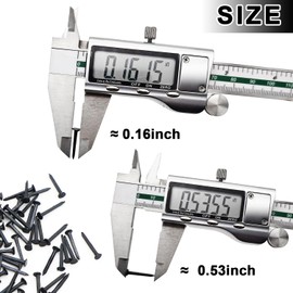 GOETOR Metal Nails Tacks 1000 Pcs 13mm Mini Black Iron Stud Shoe Nail for Shoes Leather Boots Heels Soles Repairs Woodworking Craft