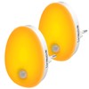 LYRIDZ Amber Night Light Socket with Motion Sensor, Bright Plug-in