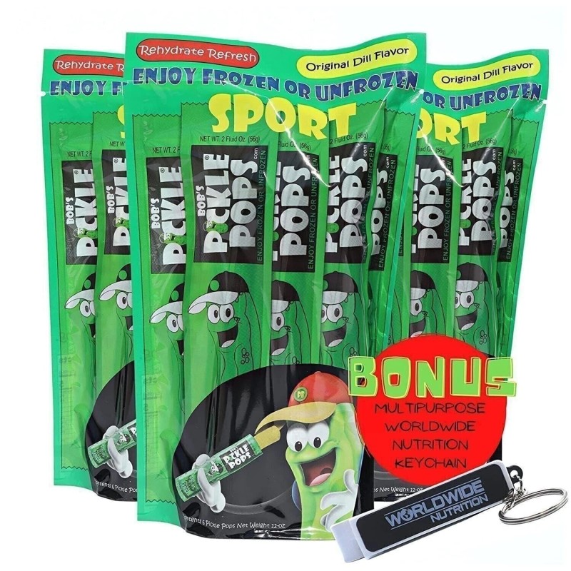 Bob's Pickle Pops Bobs Pickle Pops Sport Original Dill -