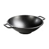 Lodge BOLD 14 Inch Seasoned Cast Iron Wok; Design-Forward Cookware
