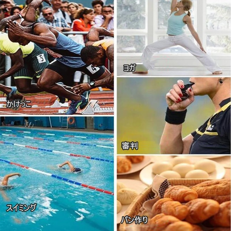 Phyxiul Stopwatch Sports Intermittent Training Timer Outdoor Partition Stopwatch Countdown