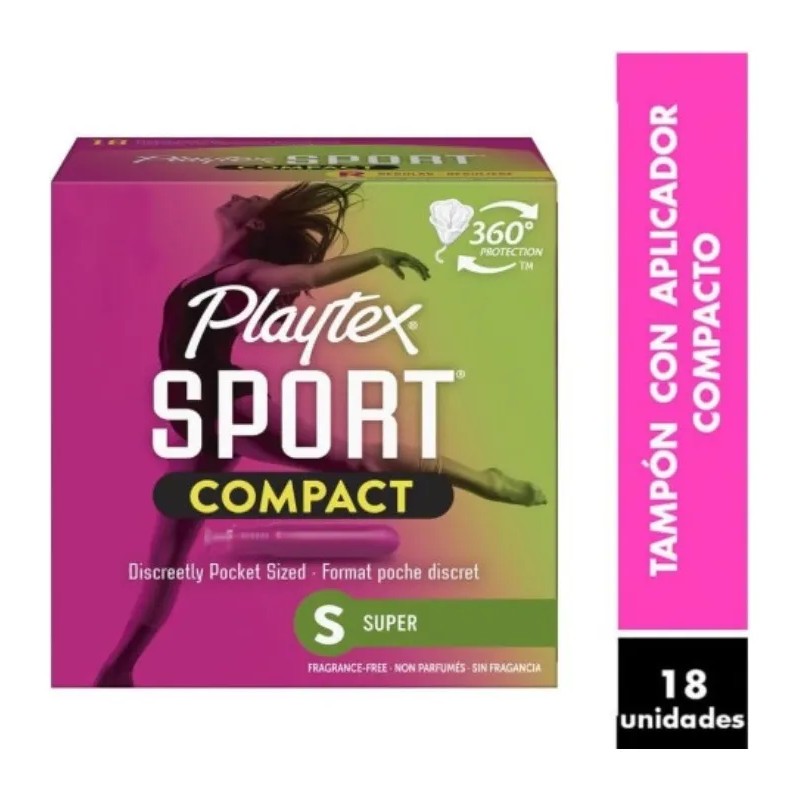 Playtex Tampones Sport Deporte 18 Unidades