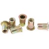 Rustark 100-Pcs 1/4"-20UNC Mixed Zinc Plated Carbon Steel Rivet Nuts