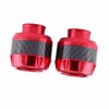 1 Pair of Carbon Fiber Motorcycle Front Fork Frame Sliders