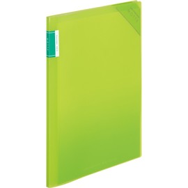 Kokuyo M5710LG-6 File Clear Holder Book MOTTE A4 6P Yellow-Green