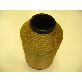 4Oz 1500 Yards #69 Tex70 T70 Sand Nylon Bonded Sewing Thread For Leather Upholstery Auto Trim Shop Made In USA