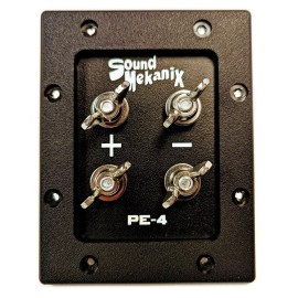 Sound Mekanix Parts Express Replacement DUAL Input Subwoofer Speaker Box Terminal Cup