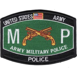 Military Police Military Occupational Specialty MOS Rating Patch Police