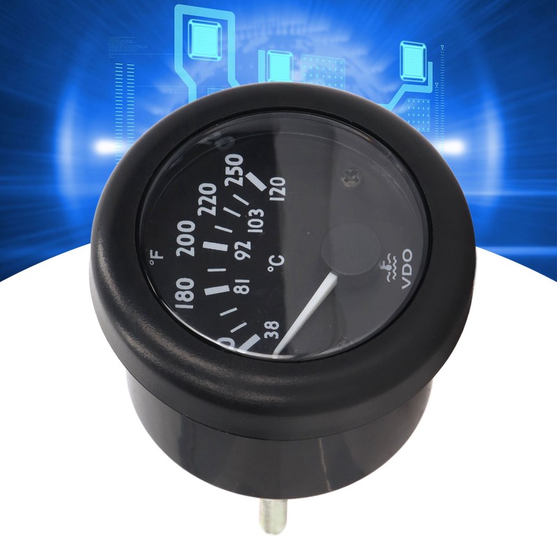 Generator Water Temperature Gauge Pointer Type 52mm Electromagnetic for VDO